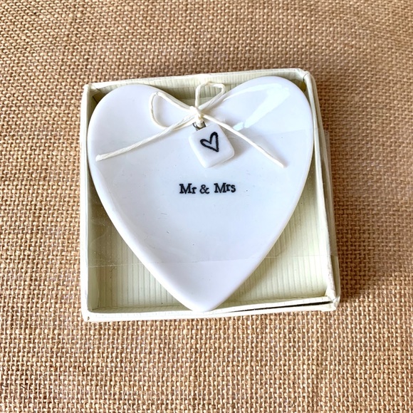 Crate&Barrel Other - Ring Holder Heart Tray Wedding Gift